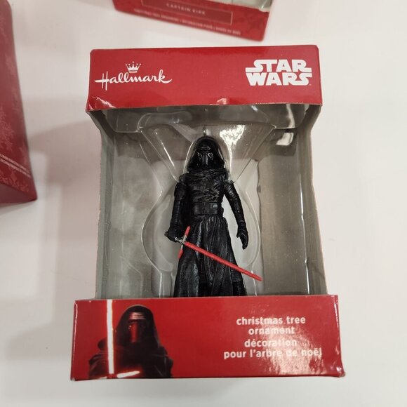 Hallmark Christmas Ornament LOT Avengers Hulk Star Wars Kylo Trek Captain Kirk - Picture 4 of 9